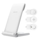NILLKIN NKT12 3-in-1 Wireless Charger with Huawei Watch Charger, Plug Type:US Plug(White)