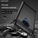 For Nokia 5.4 Brushed Texture Carbon Fiber TPU Phone Case(Black)