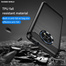 For Nokia G50 Brushed Texture Carbon Fiber TPU Phone Case(Black)