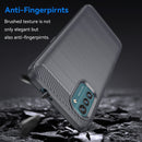 For Nokia G21 Brushed Texture Carbon Fiber TPU Phone Case(Grey)