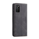 For Huawei P40 CaseMe-013 Multifunctional Horizontal Flip Leather Case with Card Slot & Holder & Wallet(Black)
