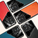 For Realme GT2 Explorer Master All-inclusive Leather + Organic Glass Phone Case(Royal Blue)