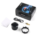 Car Modified 12V Universal 52mm Blue Light Digital Display Meter, Style:Water Temperature Gauge