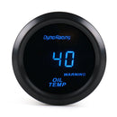 Car Modified 12V Universal 52mm Blue Light Digital Display Meter, Style:Oil Temperature Gauge