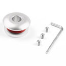 2 PCS Car Gear Shift Knob Stopper(Silver)