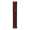 For Honor Watch GS 3 22mm Milan Chain Metal Watch Band(Black Red)