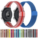 For Honor Watch GS 3 22mm Milan Chain Metal Watch Band(Black Blue)