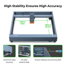 XTOOL D1 Pro-20W High Accuracy DIY Laser Engraving & Cutting Machine, Plug Type:UK Plug(Metal Gray)