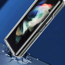 For Samsung Galaxy Z Fold4 Acrylic + TPU Transparent Protective Phone Case(Transparent)