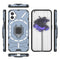 For Nothing Phone 1 PC + TPU Shockproof Protective Phone Case with Magnetic Ring Holder(Navy Blue)