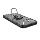 For Nothing Phone 1 PC + TPU Shockproof Protective Phone Case with Magnetic Ring Holder(Red)