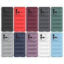 For vivo iQOO 10 5G Magic Shield TPU + Flannel Phone Case(Light Blue)
