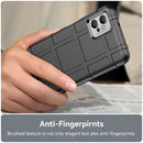 Motorola Moto G32 Full Coverage Shockproof TPU Phone Case(Black)