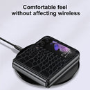 For Samsung Galaxy Z Flip4 Leather Shockproof Protective Phone Case(Black Crocodile Texture)