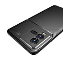 For vivo iQOO 10 Carbon Fiber Texture Shockproof TPU Phone Case(Black)
