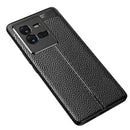 For vivo iQOO 10 Pro Litchi Texture TPU Shockproof Case(Black)