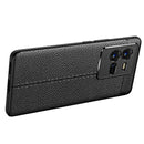 For vivo iQOO 10 Pro Litchi Texture TPU Shockproof Case(Black)