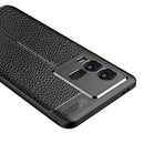 For vivo iQOO 10 Litchi Texture TPU Shockproof Case(Navy Blue)