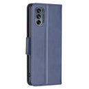 For Motorola Moto G62 Lambskin Texture Leather Phone Case(Blue)