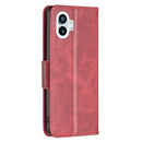 For Nothing Phone 1 Lambskin Texture Leather Phone Case(Red)