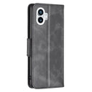For Nothing Phone 1 Lambskin Texture Leather Phone Case(Black)