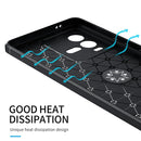 For vivo iQOO 10 Metal Ring Holder TPU Phone Case(Black+Red)