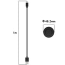 For Xiaomi Watch S1 M2108W1 Magnetic Wireless Charger with 1m Charging Cable(Black)