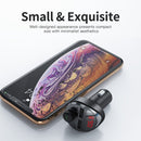 B16 2.4A Dual USB Charger Car Bluetooth Transmitter(Black)