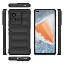 For vivo iQOO 10 Pro 5G Magic Shield TPU + Flannel Phone Case(White)