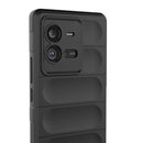 For vivo iQOO 10 Pro 5G Magic Shield TPU + Flannel Phone Case(White)