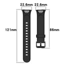 For Xiaomi Mi Band 7 Pro Solid Color Silicone Watch Band(Pink)