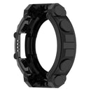 For Amazfit T-Rex 2 Armor Hollow TPU Watch Case(Black)