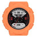 For Amazfit T-Rex 2 Armor Hollow TPU Watch Case(Orange)