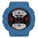 For Amazfit T-Rex 2 Armor Hollow TPU Watch Case(Dark Blue)