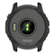 For Garmin Forerunner 955 Armor Hollow TPU Watch Case(Black)