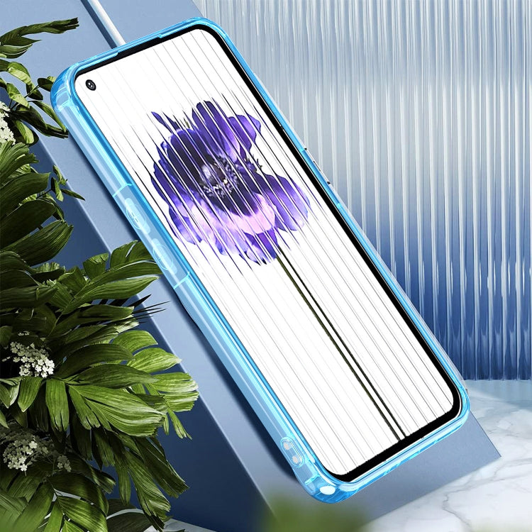 For Nothing Phone 1 Acrylic + TPU Clear Protective Phone Case(Transparent Black)