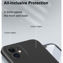 For iPhone 14 Pro Max Imitation Liquid Silicone Phone Case (Dark Green)