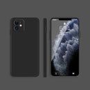 For iPhone 14 Plus Imitation Liquid Silicone Phone Case (Black)