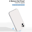 For iPhone 14 Plus Imitation Liquid Silicone Phone Case (Grey)