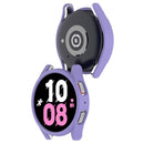 For Samsung Galaxy Watch 5 40 mm Half Coverage Hollowed PC Protective Case(Light Purple)