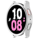 For Samsung Galaxy Watch 5 44 mm Half Coverage Hollowed PC Protective Case(Silver)