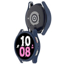 For Samsung Galaxy Watch 5 44 mm Half Coverage Hollowed PC Protective Case(Midnight Blue)