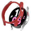 For Samsung Galaxy Watch 5 44 mm Half Coverage Hollowed PC Protective Case(Red)