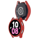 For Samsung Galaxy Watch 5 44 mm Half Coverage Hollowed PC Protective Case(Red)