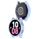 For Samsung Galaxy Watch 5 44 mm Half Coverage Hollowed PC Protective Case(Ice Blue)