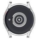 For Samsung Galaxy Watch 5 44 mm Half Coverage Hollowed PC Protective Case(Transparent White)