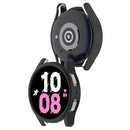 For Samsung Galaxy Watch 5 44 mm Half Coverage Hollowed PC Protective Case(Black)