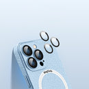 Ice Texture MagSafe Magnetic Phone Case For iPhone 12 Pro Max(Sierra Blue)