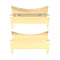 For Samsung Galaxy Watch 5 / Watch 5 Pro / Watch 4 / Watch 4 Classic 1 Pair Universal Metal Watch Band Connectors(Gold)
