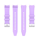 For Samsung Galaxy Watch5/Watch5 pro Silicone Watch Band(Lilac Purple)
